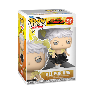 Figura Funko Pop! My Hero Academia All For One número 2161 na embalagem