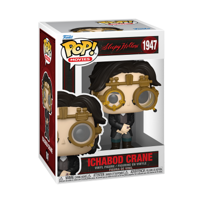 Figura Funko Pop! Ichabod Crane Sleepy Hollow 1947 em caixa