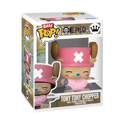 Figura de vinil Tony Tony Chopper da série One Piece na embalagem Bitty Pop!