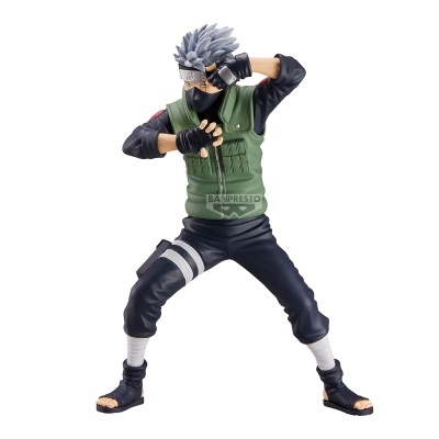 Figura de ação de Kakashi Hatake de Naruto em pose de combate