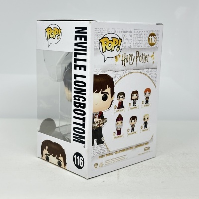 Caixa da figurinha Funko Pop do Neville Longbottom da coleção Harry Potter número 116