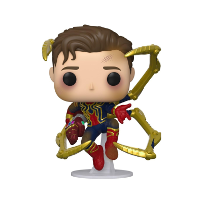 Figura Funko Pop Homem-Aranha com braços mecânicos dourados