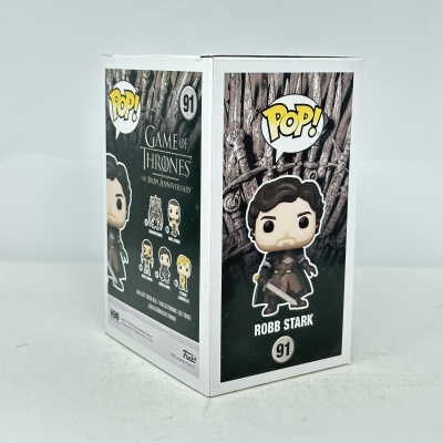 Caixa para figura POP! Robb Stark Game of Thrones número 91