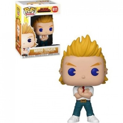 Figura Funko Pop Mirio Togata com embalagem My Hero Academia
