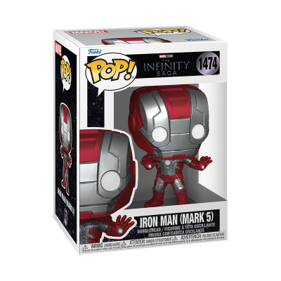 Figura Funko POP! Iron Man Mark 5 em caixa
