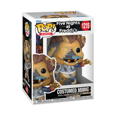 Boneco Funko Pop Five Nights at Freddys Costumed Mimic na caixa