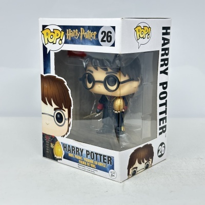 Figura de vinil Funko Pop! Harry Potter dentro da caixa com janela de plástico