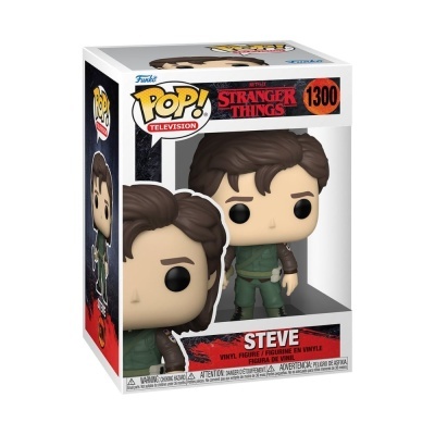 Figura Funko Pop! Steve de Stranger Things em caixa