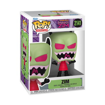 Funko Pop! Animation Zim Invader Zim figura de vinil na caixa