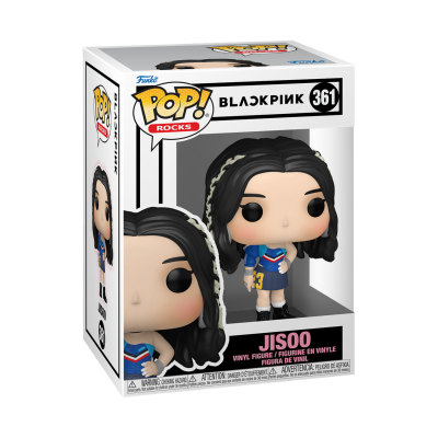 Figura Funko POP! Rocks Jisoo Blackpink 361 em caixa