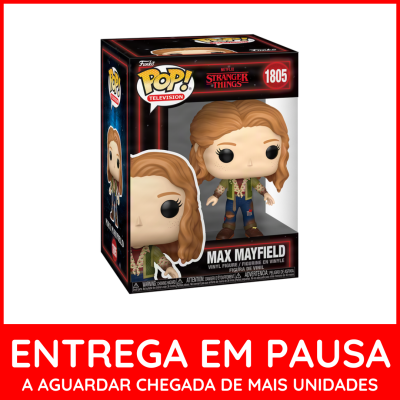 Figura de vinil Max Mayfield da coleção Funko Pop! Television em caixa