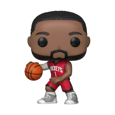 Figura Funko Pop de jogador de basquetebol dos Rockets com bola