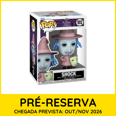 Figura Funko Pop! Shock de The Nightmare Before Christmas em caixa