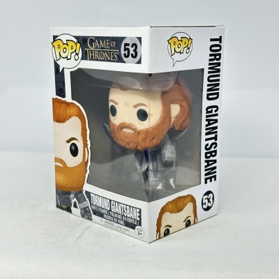 Figurina Funko Pop! Tormund Giantsbane Game of Thrones nº 53 em caixa