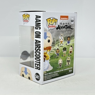 Caixa Funko Pop Animation Avatar The Last Airbender com personagem Aang nº 541