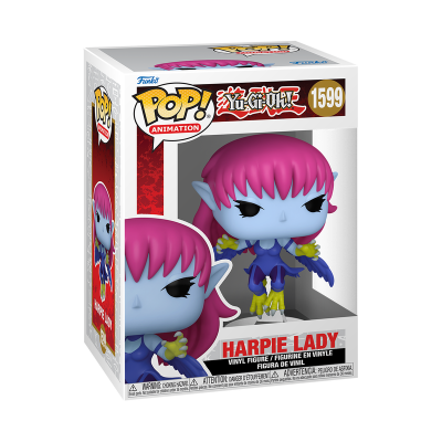 Figura Funko Pop! Harpie Lady da Yu-Gi-Oh! em caixa