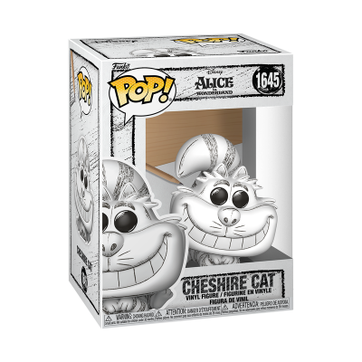 Figura POP! vinil Gato de Cheshire Alice no País das Maravilhas prateado