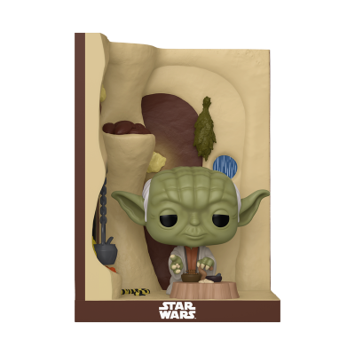 Figura Funko Pop Yoda com embalagem da Star Wars
