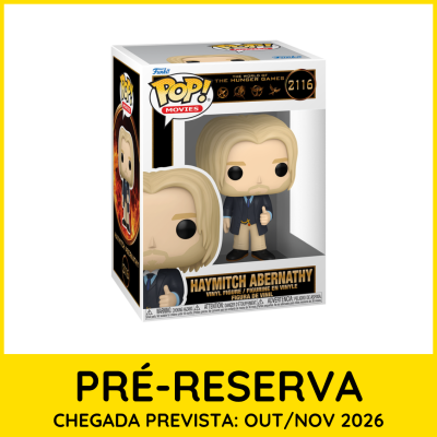Funko Pop! Movies Haymitch Abernathy em caixa com janela