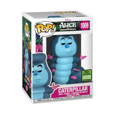 Figura Pop vinil Caterpillar Alice Wonderland na caixa com etiqueta edição limitada