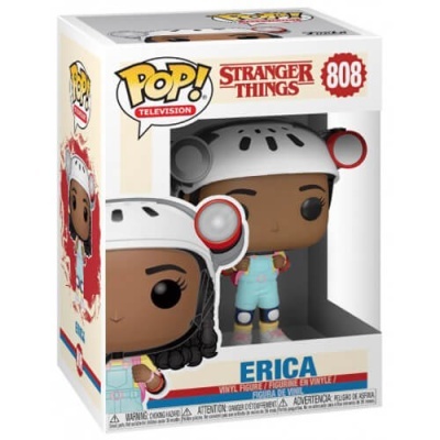 Figurina Funko Pop! Erica de Stranger Things na embalagem