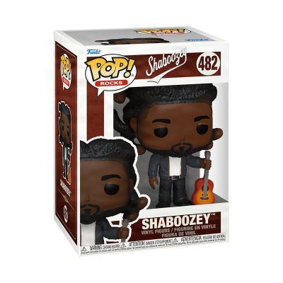 Funko Pop! Rocks Shaboozey vinil na embalagem