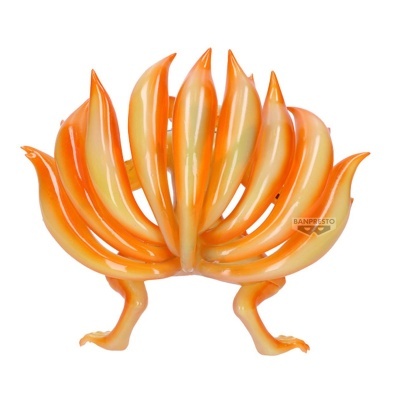 Cauda de raposa colecionável laranja com nove caudas