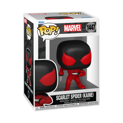 Figura Funko Pop! Scarlet Spider (Kaine) na caixa