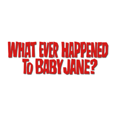 Texto vermelho sobre o que aconteceu a Baby Jane em fundo branco