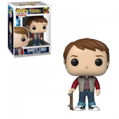 Figura Funko Pop! Marty 1955 de Back to the Future com caixa original