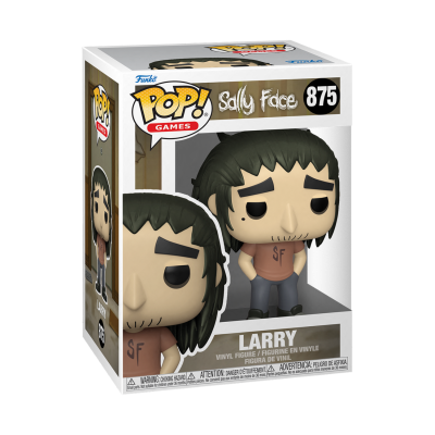 Figura Funko Pop! Larry de Sally Face em caixa com número 875