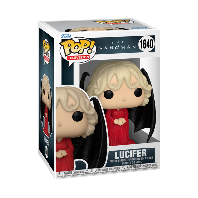 Funko Pop The Sandman Lucifer número 1640 em caixa