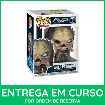 Figura Funko Pop! Wolf Predator em caixa