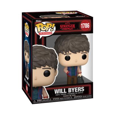 Funko Pop Will Byers da Stranger Things em caixa