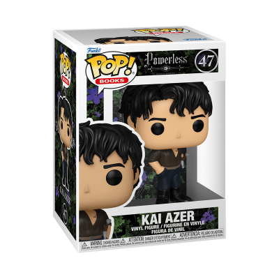 Caixa de figura Funko Pop! Kai Azer de vinil da série Powerless