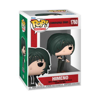 Figura Funko Pop! Himeno da série Chainsaw Man na caixa