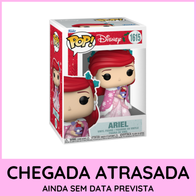 Figura Funko Pop de Ariel da Disney em caixa