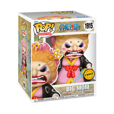 Figura Funko Pop Big Mom da série One Piece em caixa