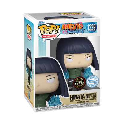 Funko Pop! Hinata Naruto Shippuden na caixa com janela