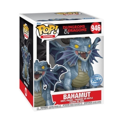 Figura Funko Pop! Bahamut Dungeons & Dragons em caixa