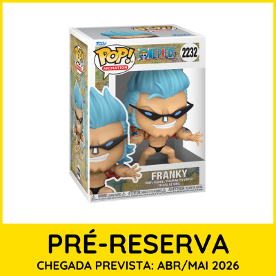Figura Funko Pop! Franky One Piece número 2232 em caixa