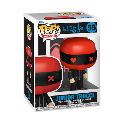 Figura Funko Pop! Junior Trocci Lights Out número 55 na caixa com visor