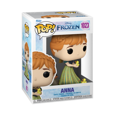 Figura Funko Pop! Anna do Frozen em embalagem