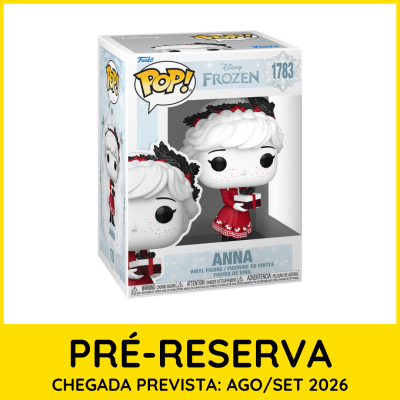 Figura Funko Pop! de Anna da Disney Frozen em caixa