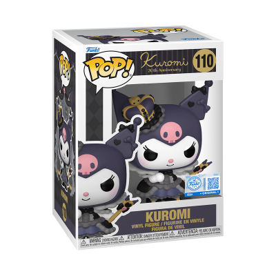 Figura Funko Pop Kuromi 20th Anniversary na caixa