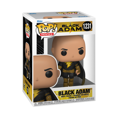 Figura Funko Pop! Black Adam do filme em caixa