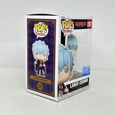 Caixa de figura Funko Pop Animation Mashle Lance Crown número 2187