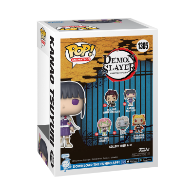 Caixa Funko Pop Animation Kanao Tsuyuri Demon Slayer número 1305