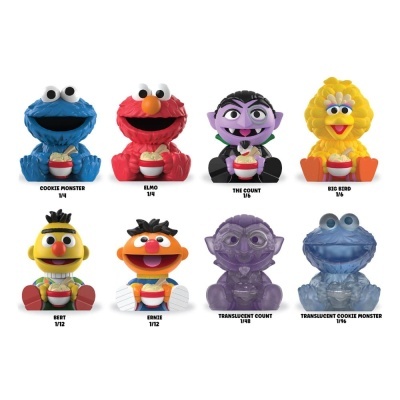 Figuras de personagens de bonecos coloridos segurando tigelas de sopa com texto de frações em fundo branco