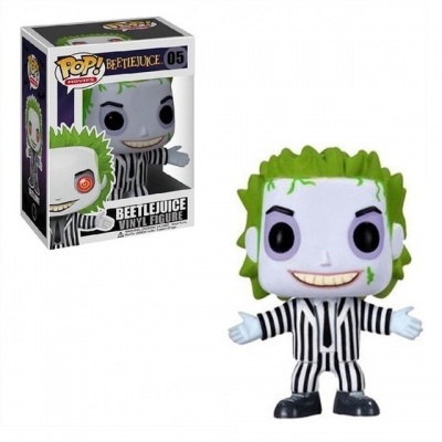 Figura Pop Vinil Beetlejuice com embalagem